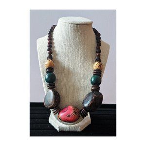 chunky tribal necklace